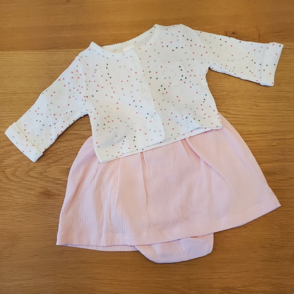 Carters Easter Rabbit Dess & Cardigan 9m - Picture 3 of 4